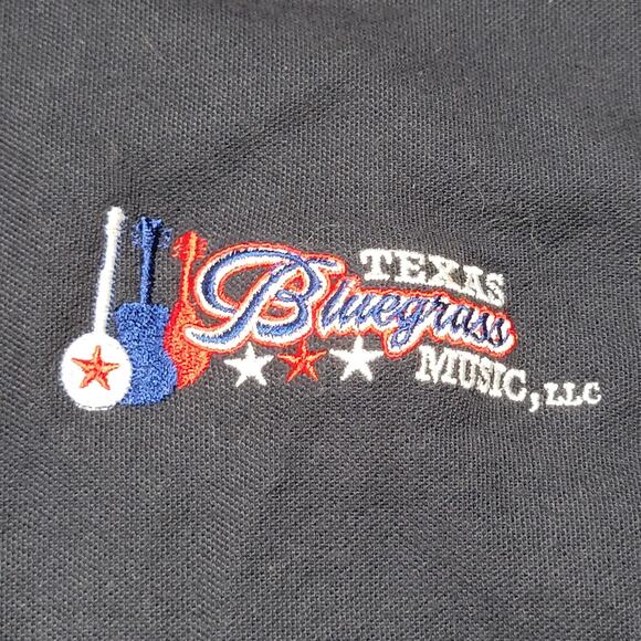 Rock Point Texas Original Texas Flag Polo "Texas Bluegrass Music, LLC" Size 2XL - Picture 3 of 10